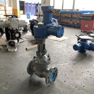 礦用電動(dòng)閥門MKZ941H-40 DN150防爆（礦山、冶